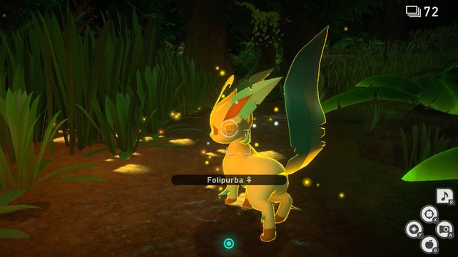 Folipurba im Dichten Dschungel von New Pokémon Snap.