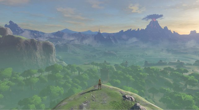 Euer erster Berührungspunkt mit der Spielwelt: Der Ausblick kann sich definitiv sehen lassen!