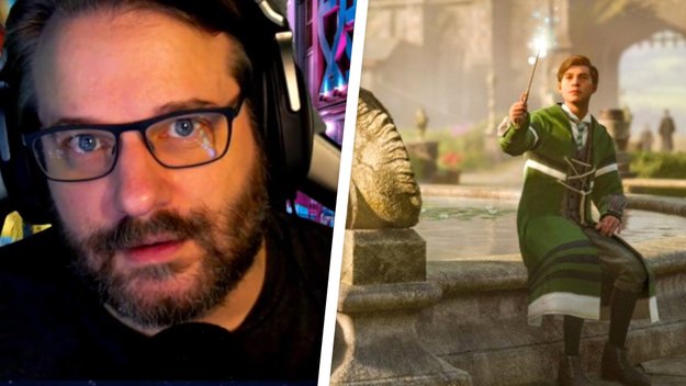 Gronkh äußert sich zum Streamen von Hogwarts Legacy. (Bildquelle: Twitch/Gronkh, Avalanche Studios)