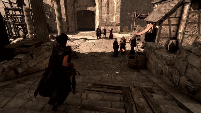 Forspoken ist Mittelalter gepaart mit Fantasy – und mittendrin eine junge Frau aus New York. (Bild: Square Enix)