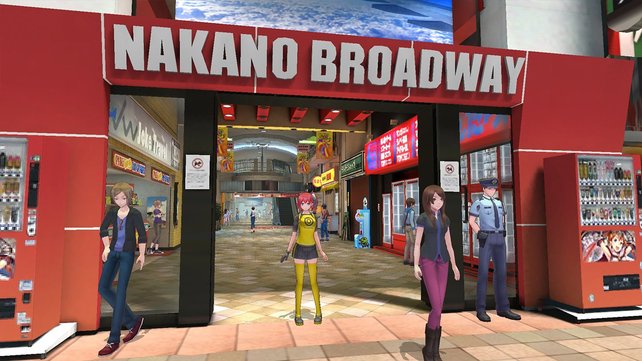 Offline Colosseum: Besucht den Nakano Broadway und begebt euch in den vierten Stock.