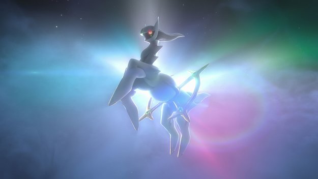 Arceus ist der Gott der Pokémon-Welt. Ein Tool legt seine Kraft nun in eure Hände. (Bild: Nintendo)