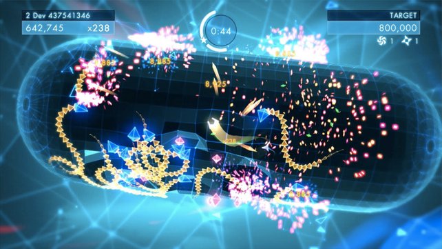 hirn aus reflexe an 10 shooter fur ps4 xbox one wii u und pc nur nicht den a berblick verlieren inzwischen geht es rundum einen geometrischen korper zur