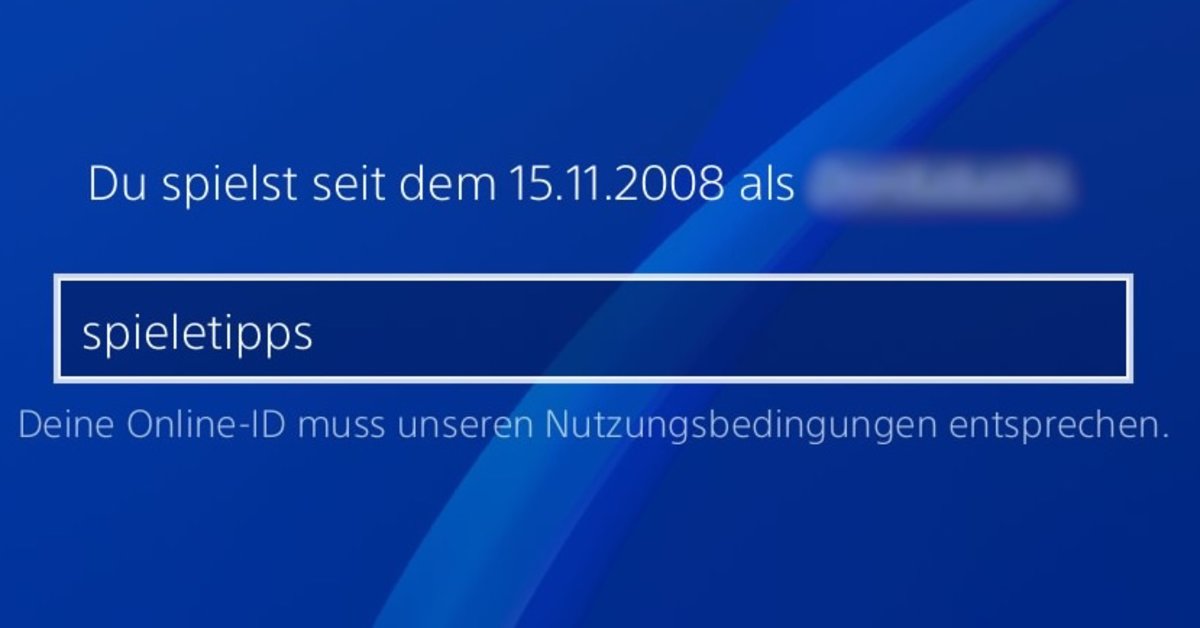 Ps4 Psn Id Andern So Gehts Und Das Musst Ihr Beachten Spieletipps