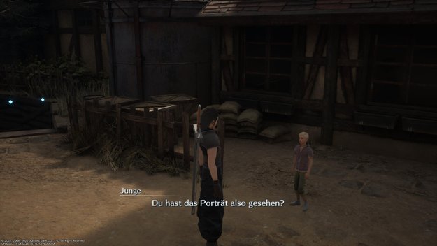 Dieser kleine Junge hält für euch die Legende der sieben Wunder bereit. (Quelle: Screenshot spieletipps.de)