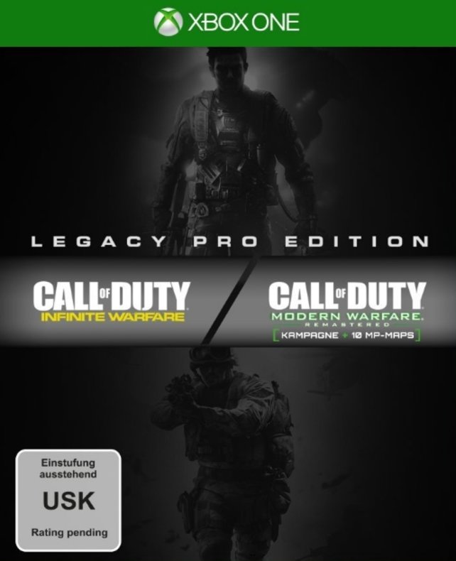 Die Legacy Pro Edition enthält einige tolle Extras wie den Soundtrack von Infinite Warfare.