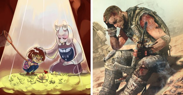 Undertale und Spec Ops: The Line bewertet Dr. Strobel als zwei besonders lehrreiche Videospiele für Gewaltthematiken.