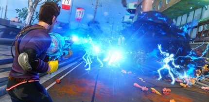 Knallbunte Action bei Sunset Overdrive