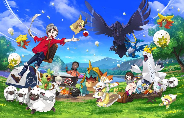 Die "Galar"-Region lockt mit zahlreichen neuen Taschenmonstern.