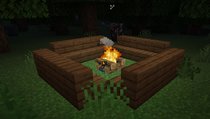 Minecraft: Lagerfeuer herstellen, anzünden und löschen