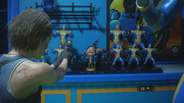 Die Charlie-Figuren sind Maskottchen des Spielzeugladens Toy Uncle, in dem selbstverständlich auf eine Figur platziert wurde. (Quelle: Screenshot spieletipps)