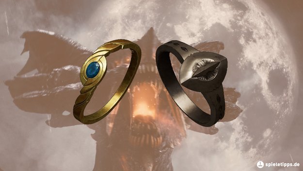 Die Ringe in Demon's Souls sind detailiert gestalltet und sehen schön aus. (Bildquelle: Screenshot und Bearbeitung spieletipps)