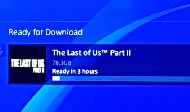 So groß fällt angeblich der Download von The Last of Us 2 auf der PlayStation 4 aus.