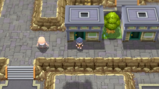 In diesem Haus südlich der Schleiede-Arena könnt ihr eure Pokémon massieren lassen.