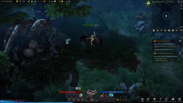 Mokoko-Samen in Rethramis-Grenze - Fundort 8/10 und 9/10 (Quelle: Screenshot Spieletipps)