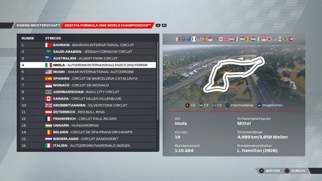 F1 22 Imola Setups Trocken Und Nass