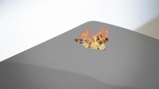 Wenn eure PS5 überhitzt, erkennt ihr es nicht an Flammen, die aus der Konsole kommen. Die PlayStation schaltet sich dann einfach aus. (Quelle: spieletipps.de)