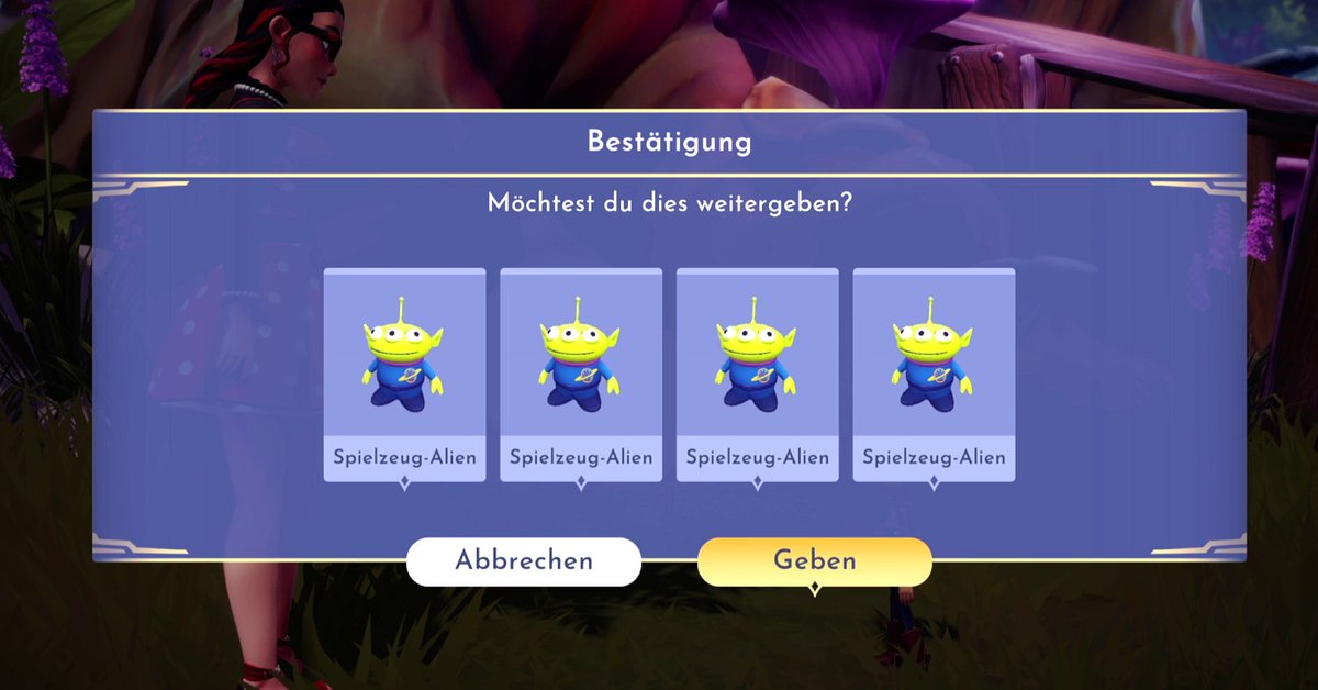 Disney Dreamlight Valley – Aliens für Woody finden