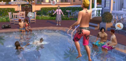 Die Sims 4 - Geister, Pools, Weihnachten und Wanderausflüge