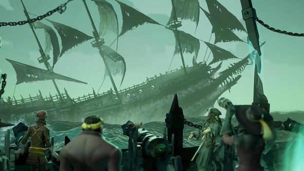 Sea of Thieves ist zurück in den Steam-Charts – und gerade auch noch um 50 Prozent reduziert. (Bild: Microsoft Studios)