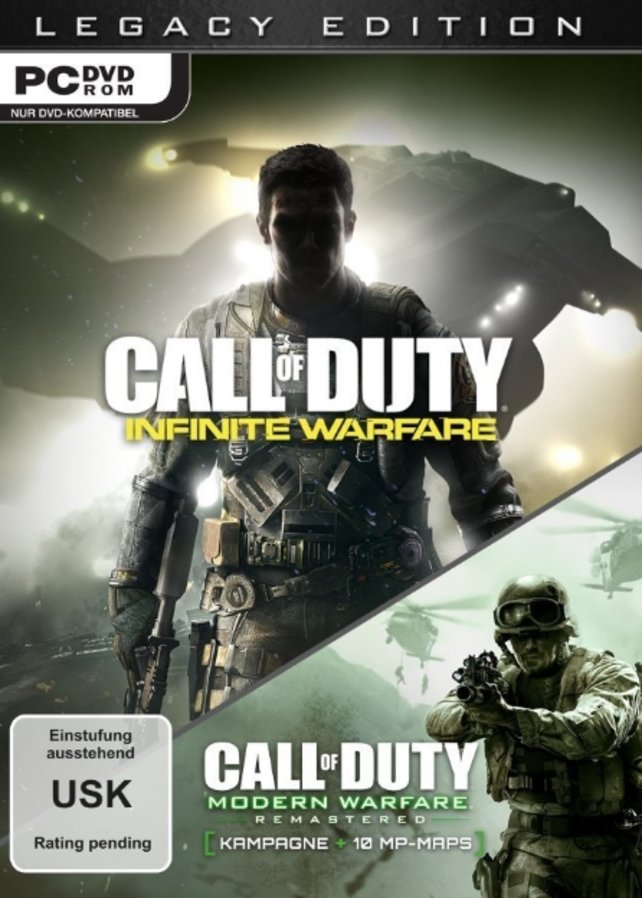 Die Legacy Edition von Infinite Warfare liefert euch gleich zwei Spiele. 