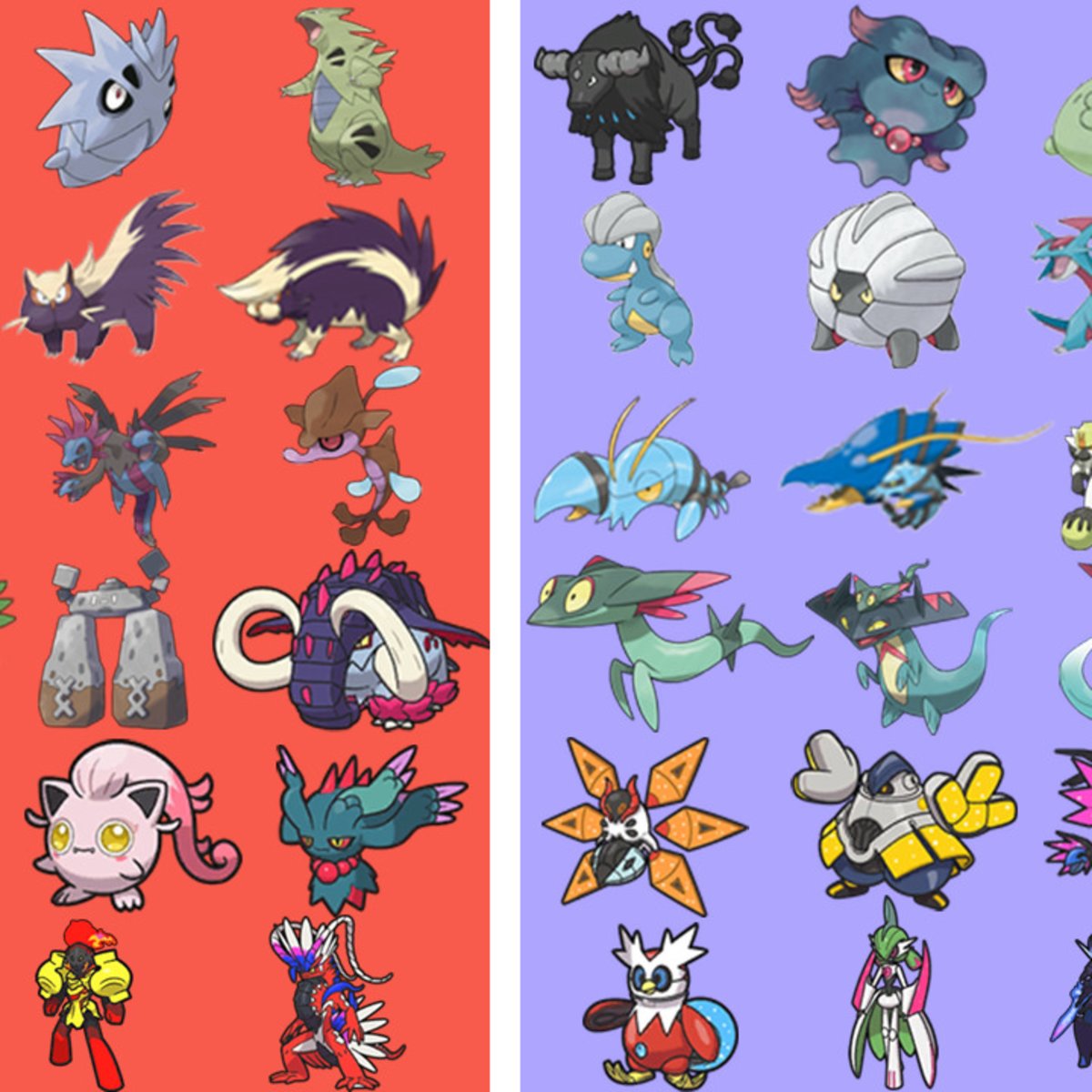 Pokemon purpur pokemons