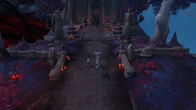 Die Questgeber-Location für „Unabhängige Gerechtigkeit“ in World of Warcraft: Shadowlands