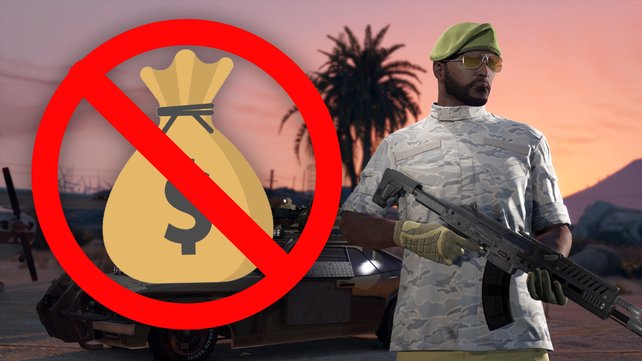PS-Plus-Spieler kommen unter Umständen nicht an ihre kostenlosen GTA-Dollar. (Bild: Rockstar Games / Getty Images – Serhii Brovko)