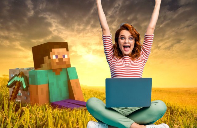 Eine Spielerin hat einen sensationellen Fund gemacht. Bild: Mojang / Getty Images / Deagreez