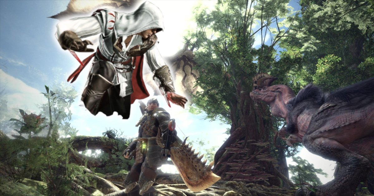 Monster Hunter World Assassins Creed Event