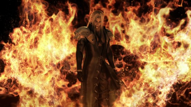 Sephiroth, der Engel mit nur einem Flügel.