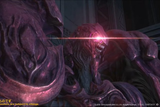 Bald auch in Final Fantasy 14: Der knüppelharte Boss-Gegner Rubin Weapon. Quelle: Square Enix (via Polygon)