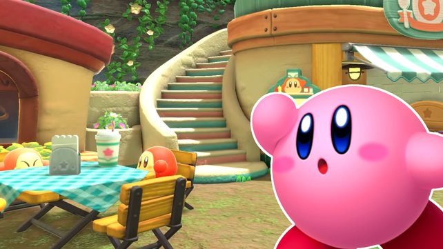 Kirby kann in seinem Trailer spannendes entdecken. (Bild: Nintendo)