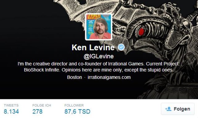 Ken Levine ist der kreative Kopf hinter Bioshock.