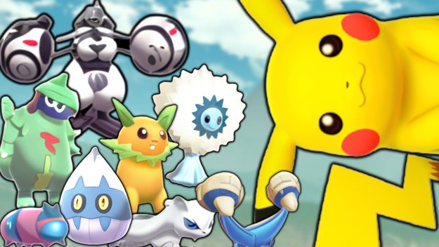 Eine Auswahl der coolsten Pokémon, die uns die KI ausgespuckt hat. (Bild: Game Freak, Liam Eloie)