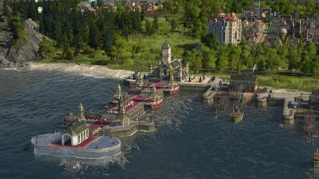 Der Touristenhafen sieht ebenso beeindruckend aus wie er teuer ist. (Quelle: Screenshot spieletipps)