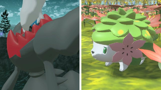 Darkrai und Shaymin stellen die letzten zwei Einträge im Pokédex dar.