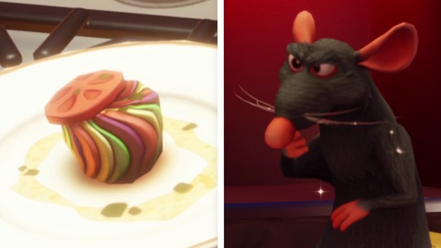 Wir zeigen euch, wie ihr Ratatouille zubereitet und Remy freischalten könnt (Quelle: Screenshot spieletipps).