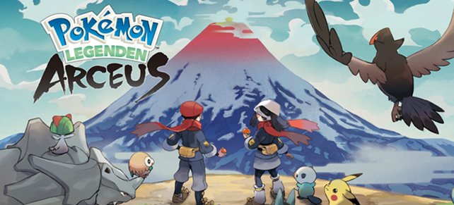 Pokémon-Legenden: Arceus erscheint am 28. Januar 2022 exklusiv für Nintendo Switch. (Bildquelle: Nintendo)
