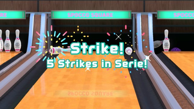 Mit unseren Tipps werden euch garantiert einige Strikes in Nintendo Switch Sports gelingen. (Quelle: Screenshot spieletipps)