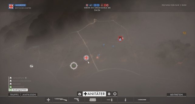 Wenn ihr Verbündete wiederbelebt, schafft ihr zudem weitere Spawnpunkte für euren Squad.