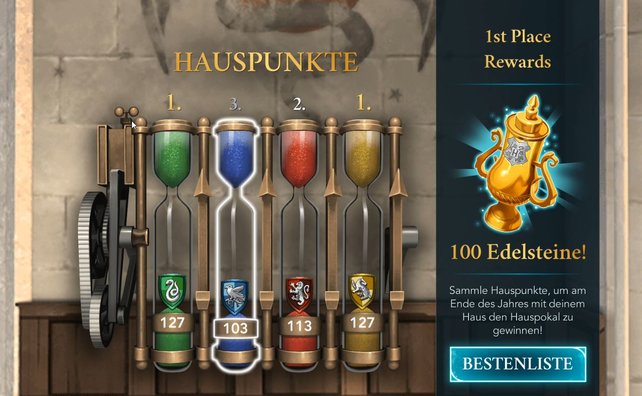 Harry Potter Hogwarts Mystery Haus Wahlen Wechseln Und Pokal