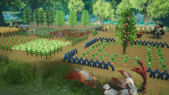 Wer gerne Gartenarbeit betreibt, der wird mit Harvestella seine helle Freude haben. (Bild: Square Enix)