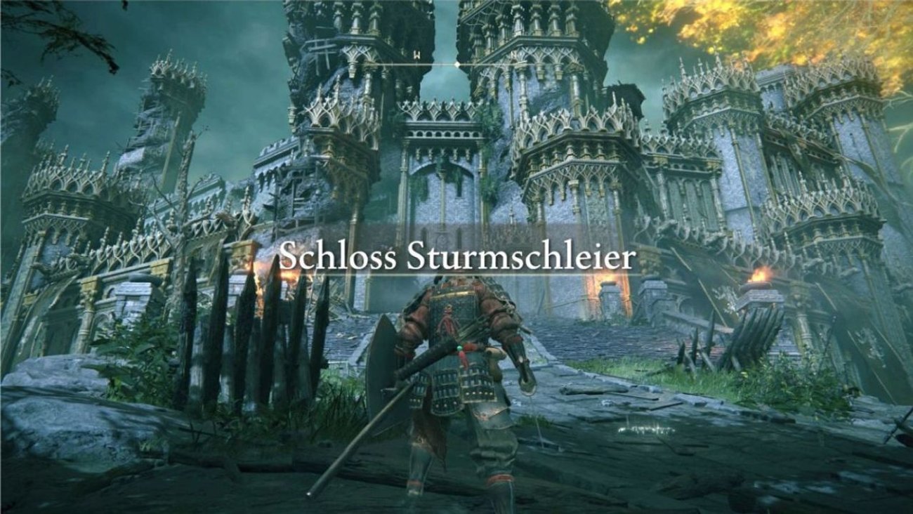 Elden Ring: Weg um das Schloss Sturmschleier