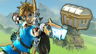 Spieler öffnet Truhe, die niemals gefunden werden sollte