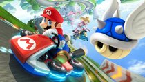 Mario-Kart-Spieler trickst den blauen Panzer spektakulär aus