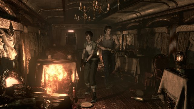 Resident Evil Zero: Rebecca Chambers und Billy Cohen haben stets zusammengearbeitet.