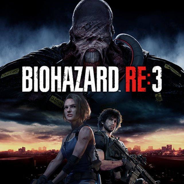 Resident Evil 3 Remake: Das Cover der japanischen Version.