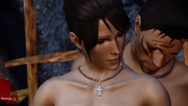 Dragon Age - Origin: Setzt ihr die Interaktionsmöglichkeiten richtig ein, kann das mitunter, ähm ... angenehme Auswirkungen auf die Erzählung haben.