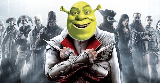 Netter Versuch - Fan versucht der Welt einen AC-Leak mit einem Bild aus den Shrek-Filmen anzudrehen.